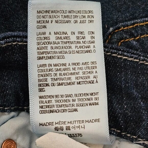 Mother Teaming Up High Waisted Looker Denim Jeans - Picture 12 of 13